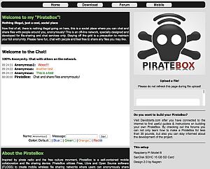 Pirate Box GUI 2.0